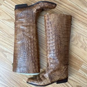 Leather Boots Women